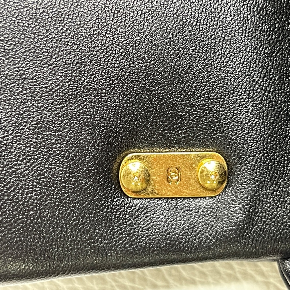 New Unused Chanel Funky Town - Thick Shoulder Strap Small Black Flap Bag - Picture 12 of 12